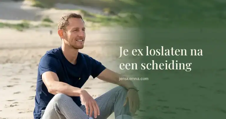 Je ex loslaten na een scheiding: Jens Kemna, lichaamsgerichte coach, op het strand