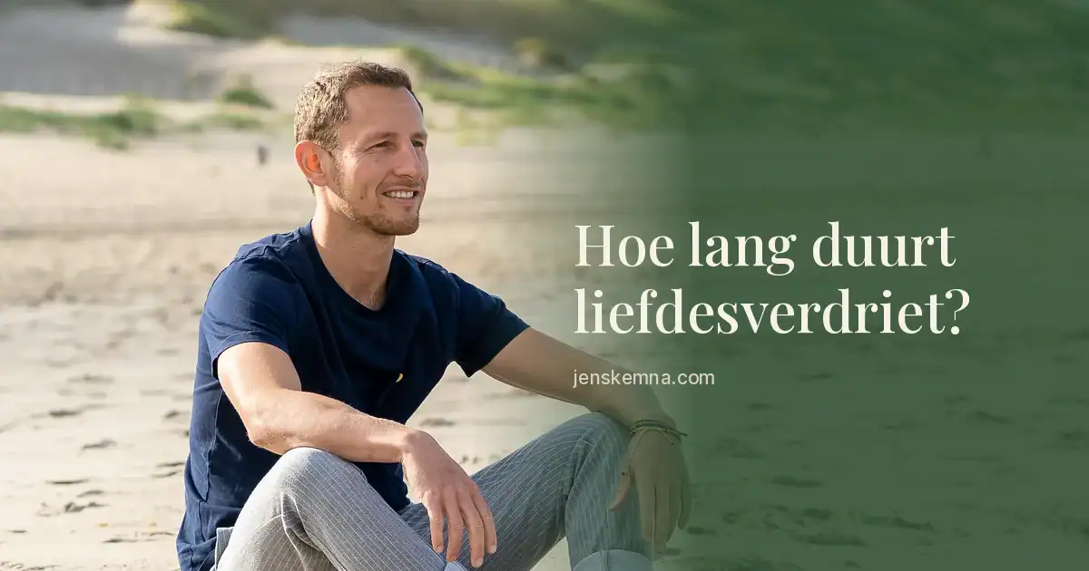 Hoe lang duurt liefdesverdriet: Jens Kemna, lichaamsgerichte coach, op het strand