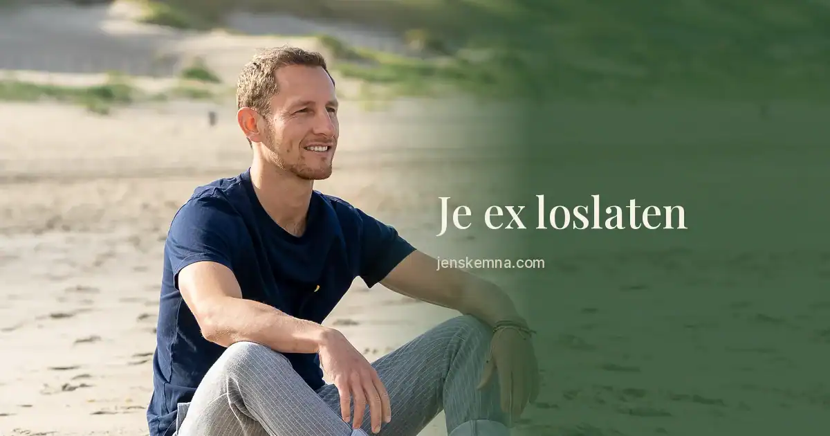 Je ex loslaten: Jens Kemna, lichaamsgerichte coach, op het strand